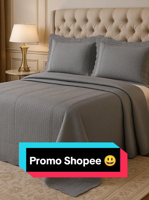 Transforme seu quarto em um verdadeiro hotel 5 estrelas! Cobre Leito Queen 300 Fios com Bordado Inglês Premium por apenas R$197,90 na Shopee! Estilo, conforto e sofisticação que você merece!  LINK: https://s.shopee.com.br/9pS5lsTs5S ID: CKW-KNN-QAE #achadinhosshopee  #decoracaoquarto  #camaposta  #promoshopee  #shopeebrasil  #creatorsearchinsights #camamesaebanho #roupadecama #cama #quarto #pinterest #pinterestaesthetic #paravoce #pravoce #pravc #pvc #fyp #foryoupage #explorar @Suabelezanashopee @Suabelezanashopee @Suabelezanashopee 
