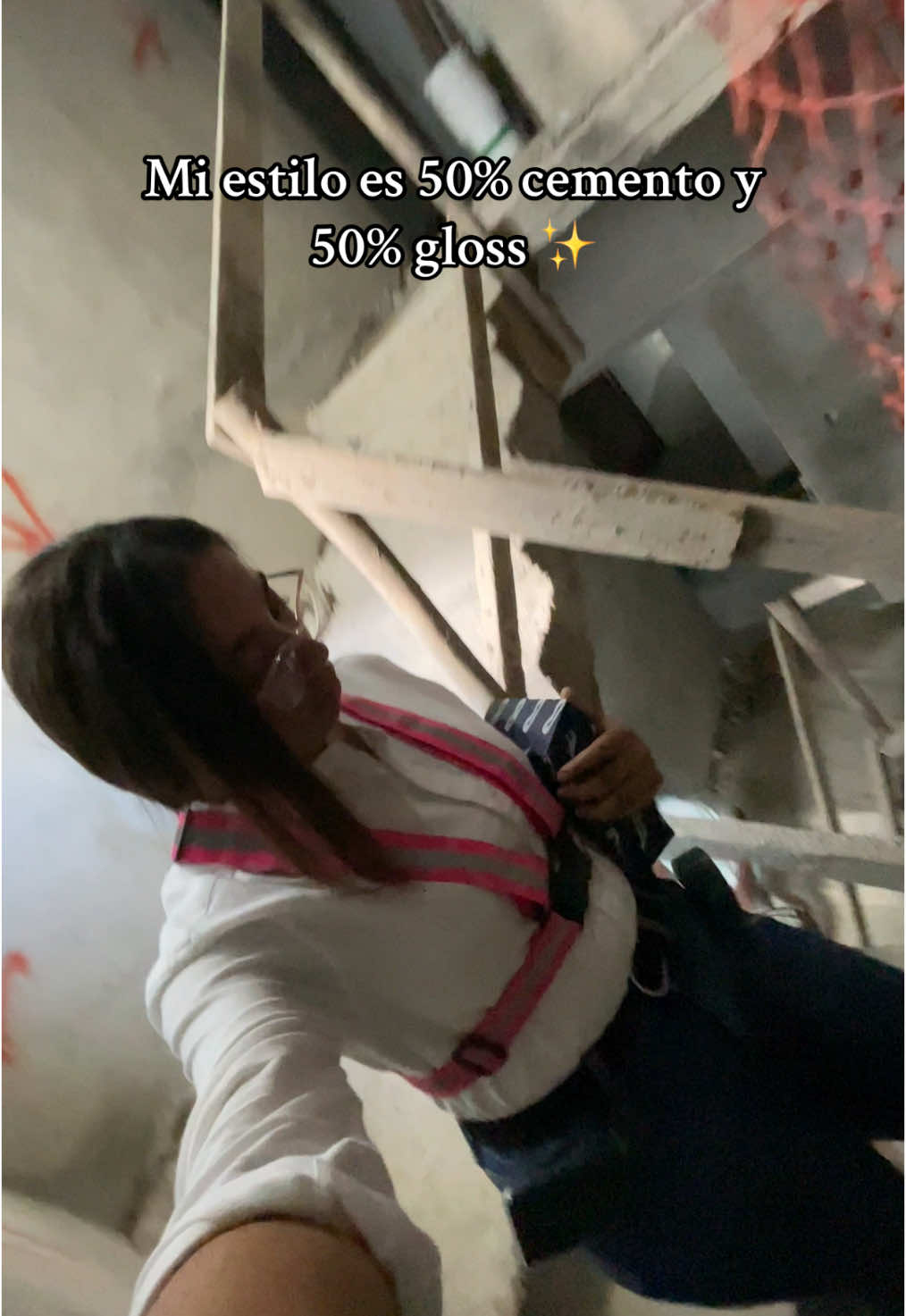 La verdadera puta vibra ✨👷‍♀️ #ingenieria #architect #archlife #arquitectura #outfit #construction 