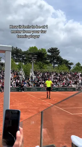 Je peux mourir tranquille, thanks life to gave me this opportunity 🎾@Roland-Garros #rolandgarros #stefanostsitsipas #tsitsipas #tennis #player 
