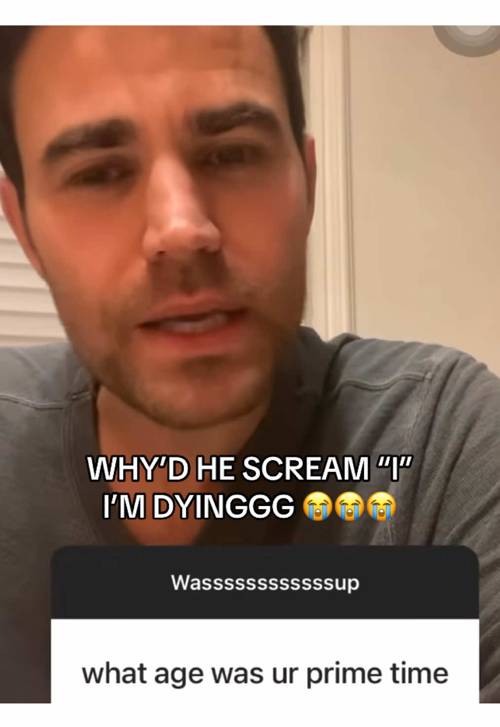 This shi so funny😭😭 || @Paul Wesley #thevampirediaries #tvdu #stefansalvatore #damonsalvatore #brothers #paulwesley #salvatore #stefussy #trending #viral #dontflop #getviews #fans  📸: @user2203568368 