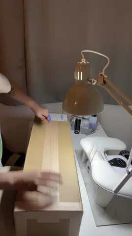 ASMR unboxing IKEA desk lamp dahil di sapat ang isa😂  #nailsbytine #fypシ #foryou #nailart 