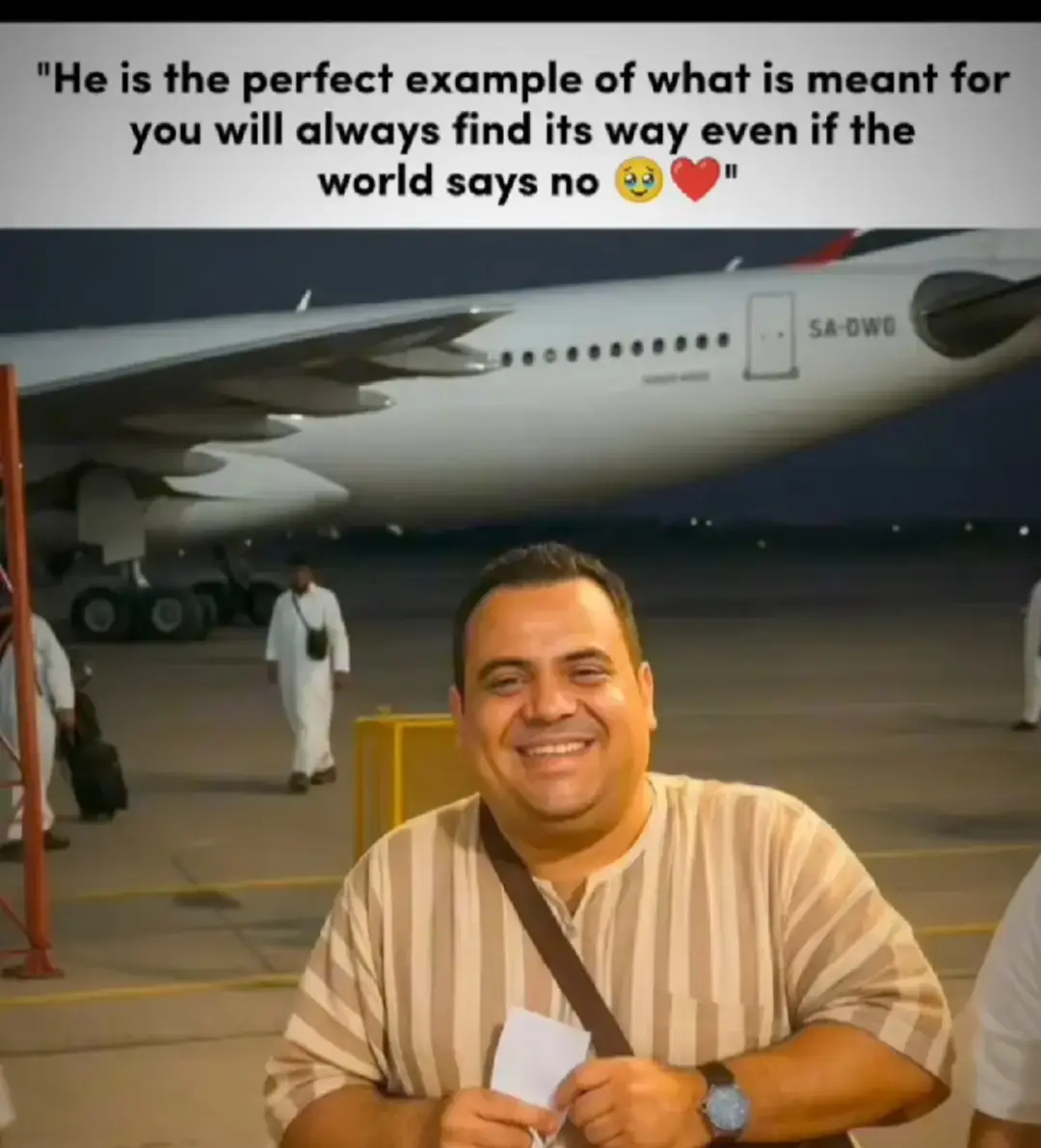 A young boy named Amer from Libya was ready for Hajj..  But at the airport, a security delay made him miss his flight.  The airport officials told him. 