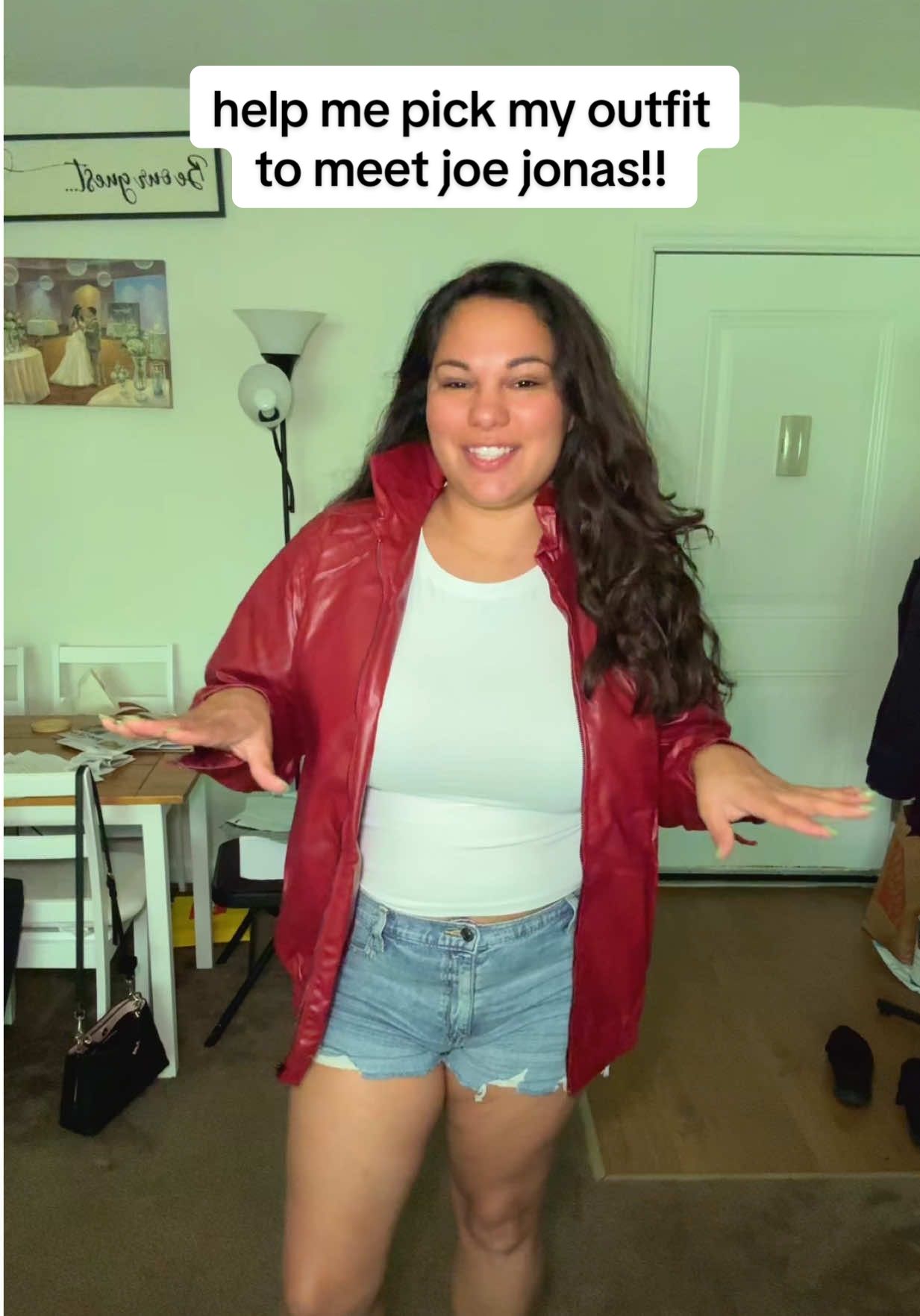 Replying to @MaxinnePal which outfit should i choose to meet joe jonas?! #joejonas #musicforpeoplewhobelieveinlove 