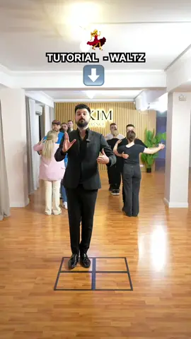 TUTORIAL-WALTZ 💃 #dance #andrewikim #dancetutorial #waltz 