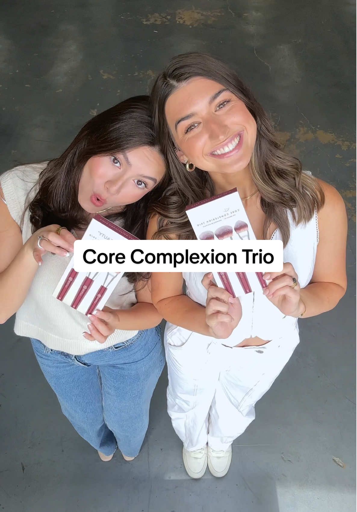 The Core Complexion Trio — everything you need for a full face of makeup 💅 — #bkbeauty #makeupbrushes #makeuptips #beginnermakeup 