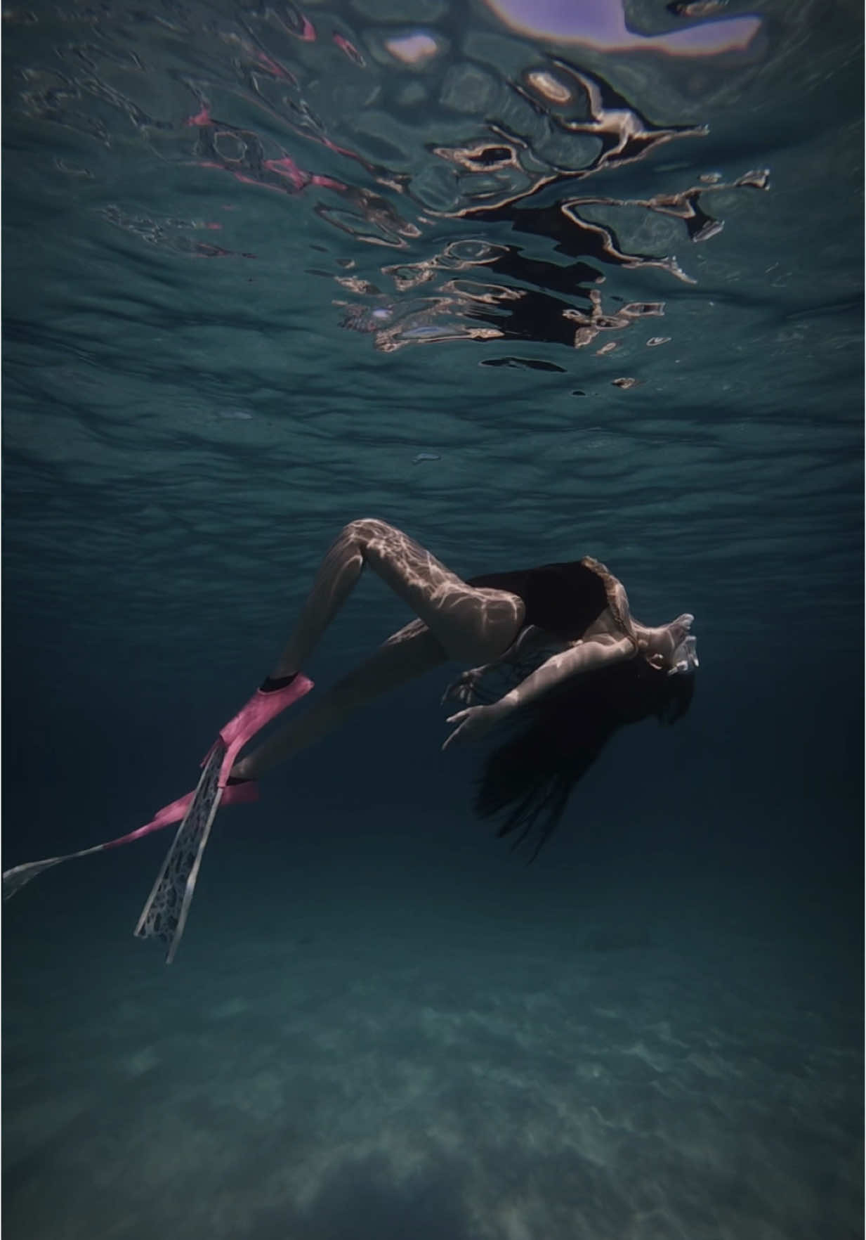 Khi lặn freediving kết hợp Yoga 🧘 