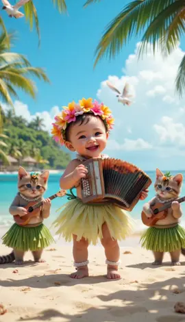 Dancing kitties and dancing babies  #adorable #foryoupage #happydance #acordion #foryou #cat #adorable #catlover #ia #paratiiiiiiiiiiiiiiiiiiiiiiiiiiiiiii #foryoupage❤️❤️ #fyp #aicommunity #babiesoftiktok #happy #gatito 