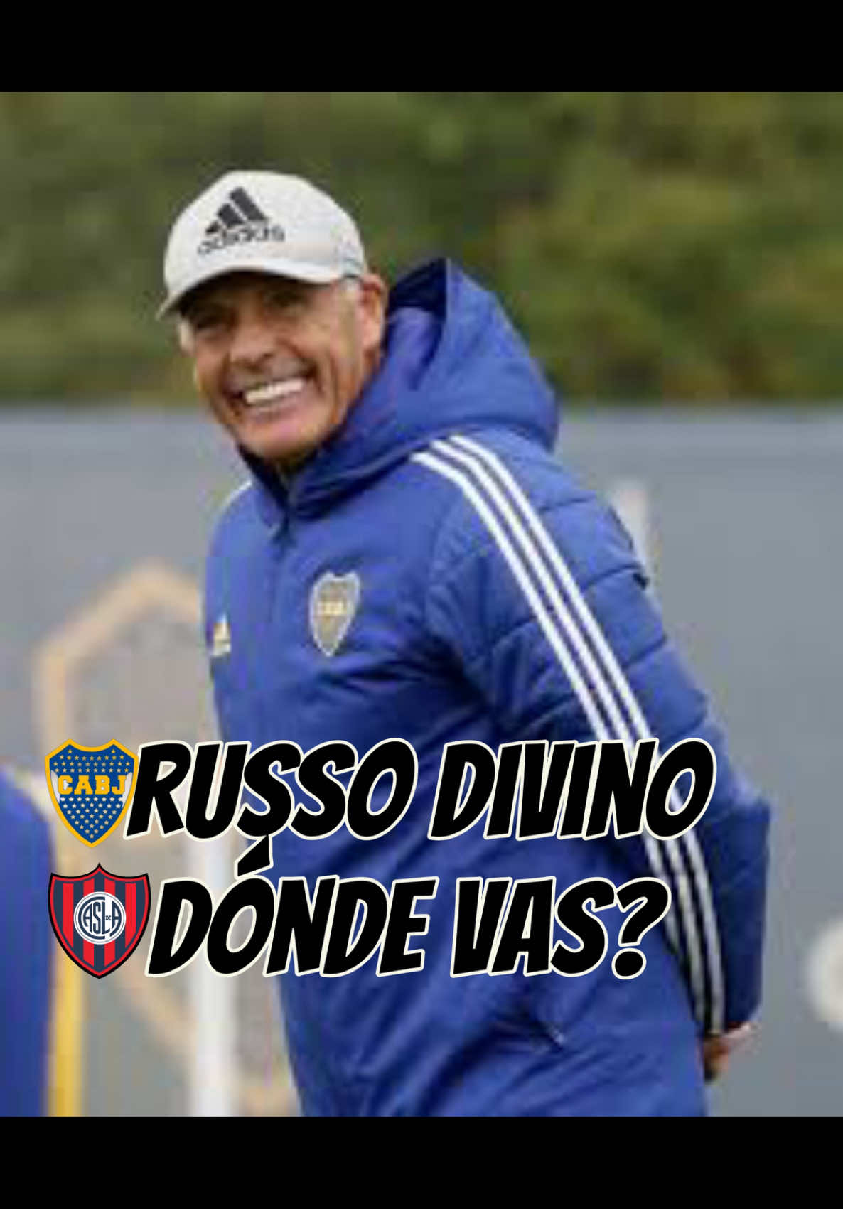 🎶 RUSSO DIVINO DÓNDE VAS?? #DT #boca #russo #bocajuniors #bocajuniorsoficial💛💙 #miguelangelrusso #sanlorenzo #riquelme #román 