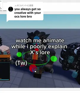 @.☠︎︎.に返信 X lore !! kryuk lore tmr || Also fun fact: This is a recreation of X. He used to be a really old that i made over 2-3yrs ago with a….completely different motive. 