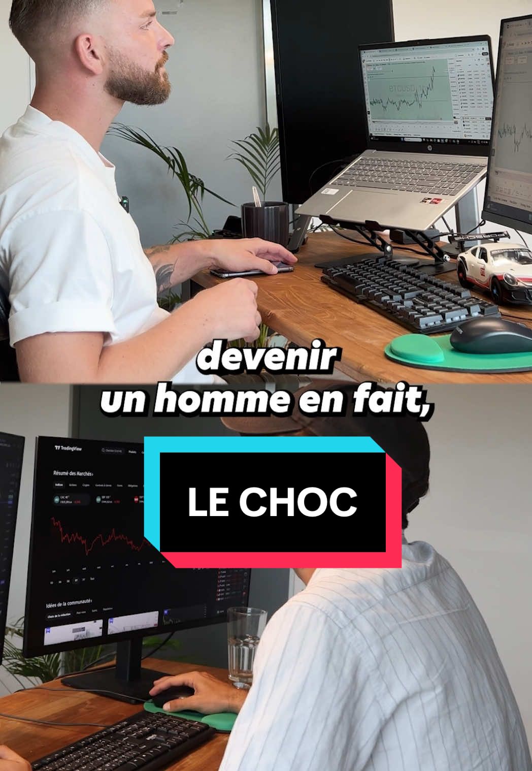 Le Swing m’a transformé en homme. Fini les écrans 10h par jour. ⏳ J’ai repris le contrôle de mon temps. 💸 Je laisse les marchés bosser pendant que je vis. 🧠 Discipline, patience, vision long terme… Avec en collab avec moi  🔥@Trading Connection 📊 #SwingTrading #TradingMindset  #Investissement #Discipline #TikTokFinance #ReelCollab #Bourse