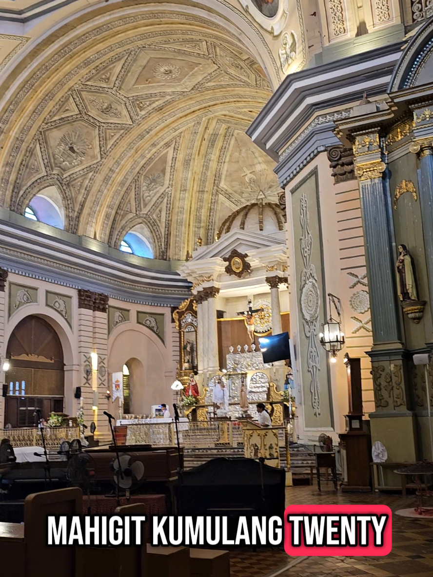 Visiting the Largest Church in Asia, Taal Basilica #taalbasilica #fyp #tagaytay 