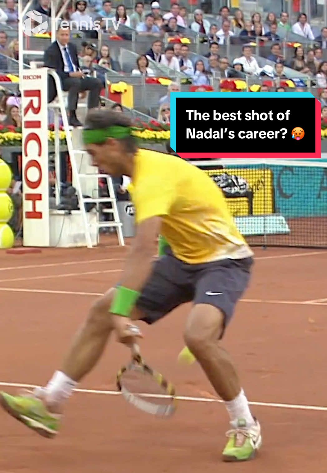 There’ll never be another Rafa 🇪🇸 #tennis #tennistv #atptour #nadal #djokovic 