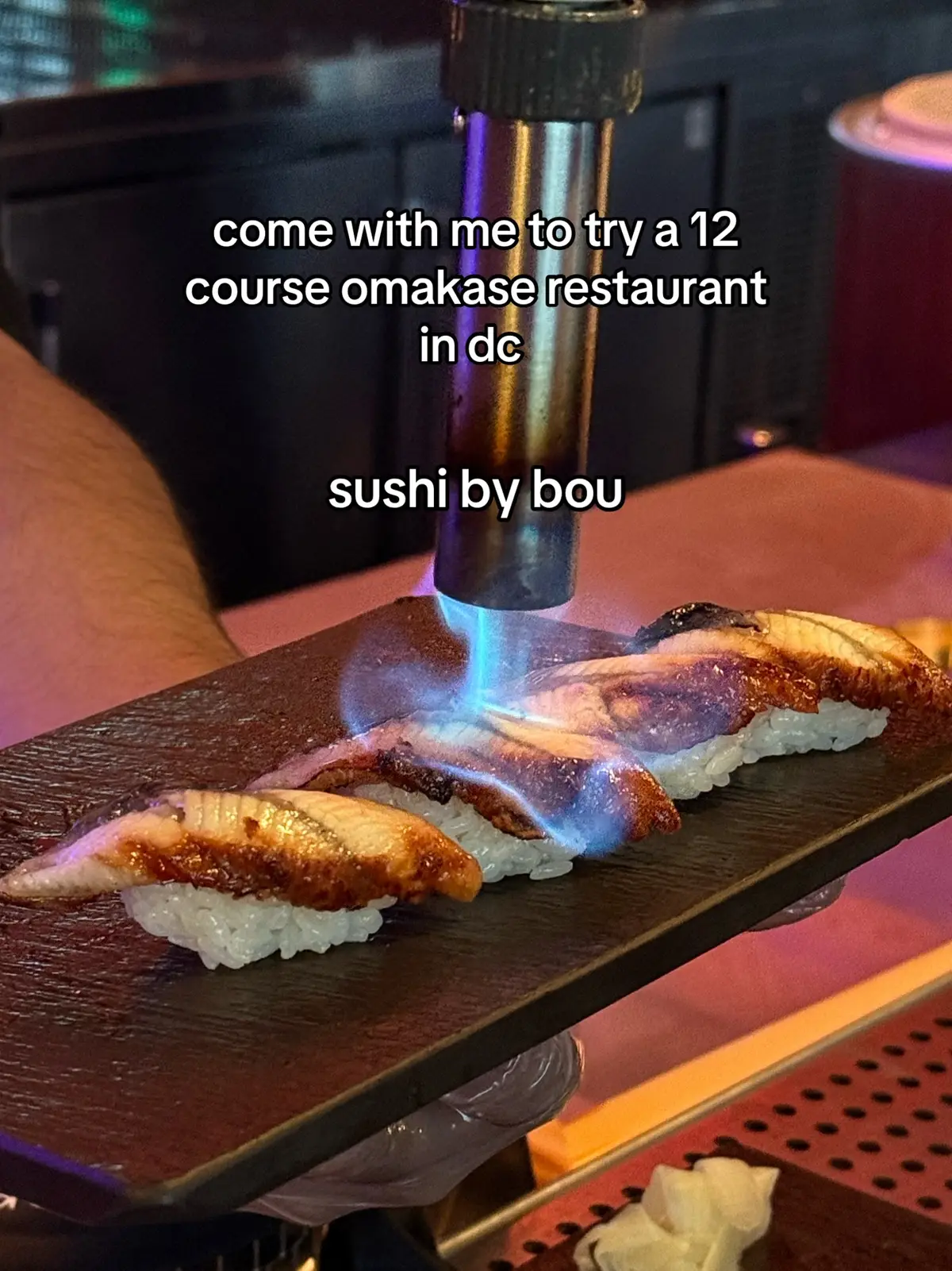 overall, i don’t think i would go again, but def a cool place to try out! @Sushi By Bou  #washingtondc #dc #sushi #omakase #dceats #fyp #dcfyp #dcfood #food #sushibybou #dcrestaurants #restaurant #arlington #Foodie 