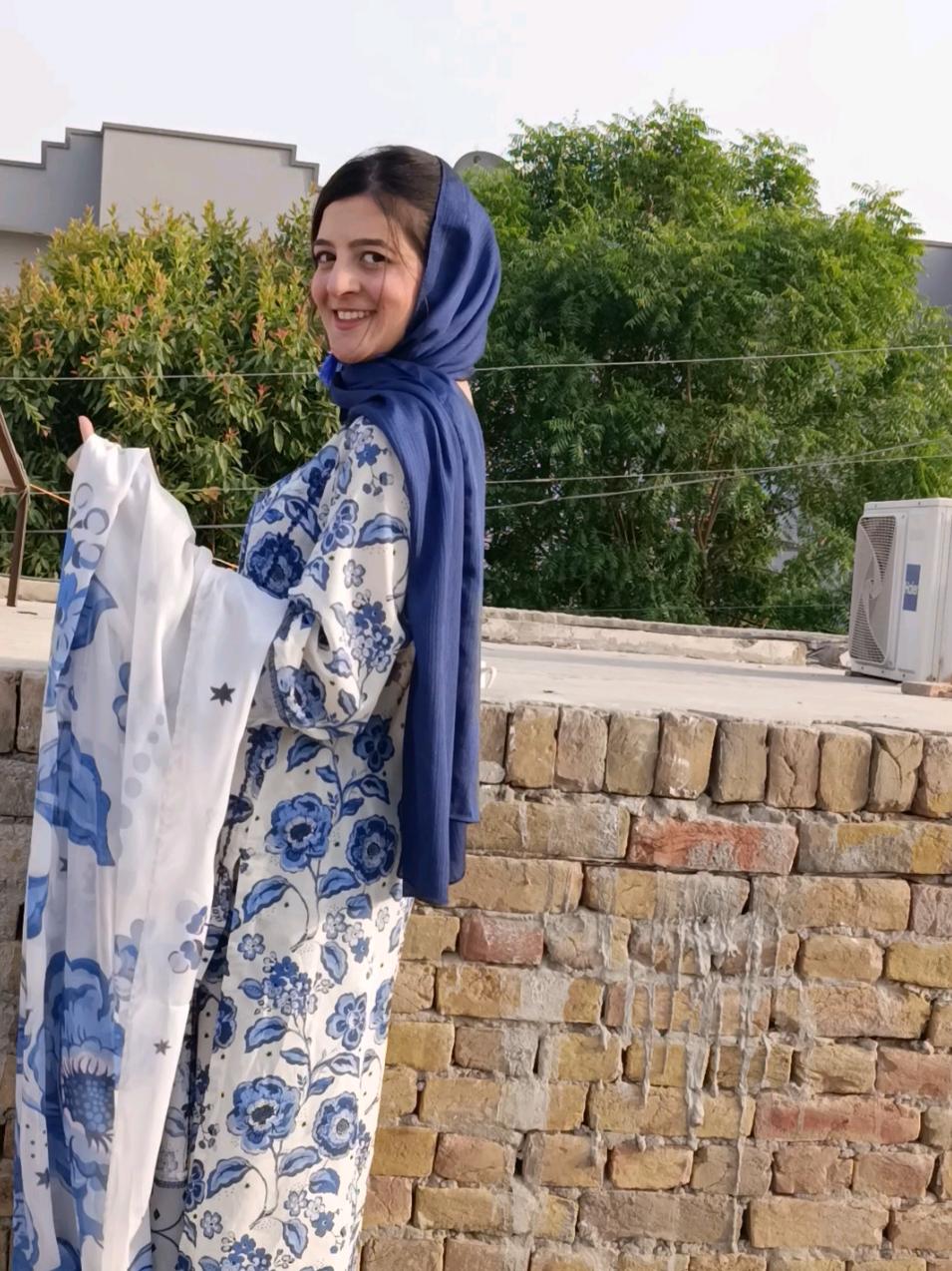 In my desi era 💙 Wearing this very pretty dress from @kiarabyhana The perfect fit for eid 💙 Shoes from @Stylopk   . . . . . . . . . . . . Desi, village, desivibes, desi outfit, desifit, contentcreator, influencers, viralreel, explore, explorepage, influencersofpakistan , village vibe, desigirl,eidoutfit ,eidinspiration  #influencersofpakistan #influencers #contentcreator #OOTD #eidoutfit #eidfit #grwm #desivibe #eidinspo #Lahore #villagelife #explore #fy #foryou #foryoupage 