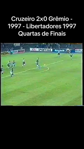 Cruzeiro 2x0 Grêmio - 1997 - Libertadores 1997 Quartas de Finais#maiordeminas😍💙 #cabuloso #cruzeiro #riodejaneiro #minasgerais #saopaulo #brazil #viral_ #futebol #tiktokindia #chinaazul @Cruzeiro 