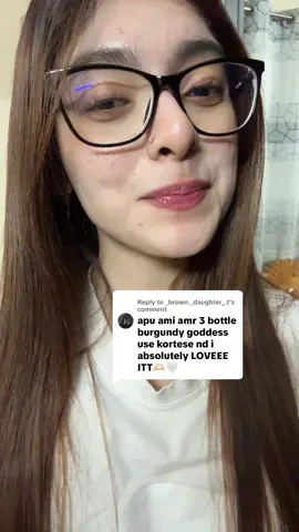 Replying to @_brown._daughter_.t find the water tint in burgundy goddess only on etherealbysanjana.com 💫 #etherealbysanjana 