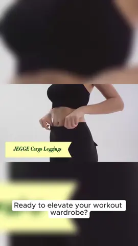 Sunny High Waist Yoga Leggings with 4 Pockets,Tummy Control Workout Running 4 Way Stretch Cargo Pocket Leggings 