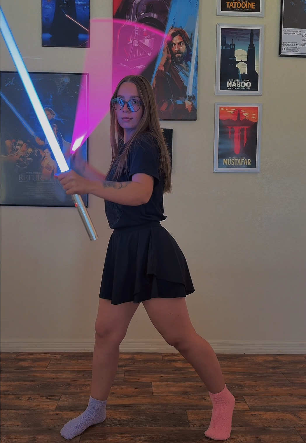 A little blooper😅✨ #lightsaber #saberspinning #starwarsfan #starwars #starwarstiktok #lightsabers @Star Wars 