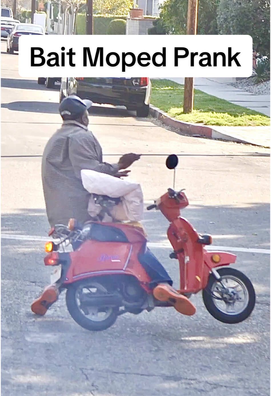 Bait moped prank #Prank #FunnyPranks #PrankVideo #BaitPrank #Prankster #FunnyVideos #Comedy #Viral #InstantKarma #PrankWars
