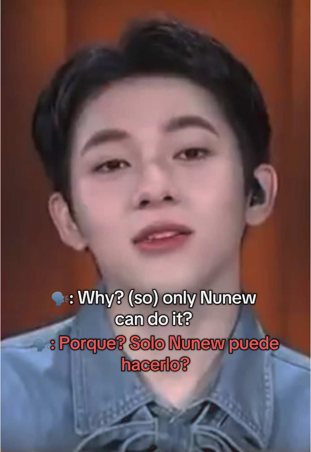 Eso mi vida, diles a todos que eres celoso y que solo Nhu puede llamar Hia a Zee😂  #zeepruk #nunew #zeenunew #zonzon #zunshine #nananu 