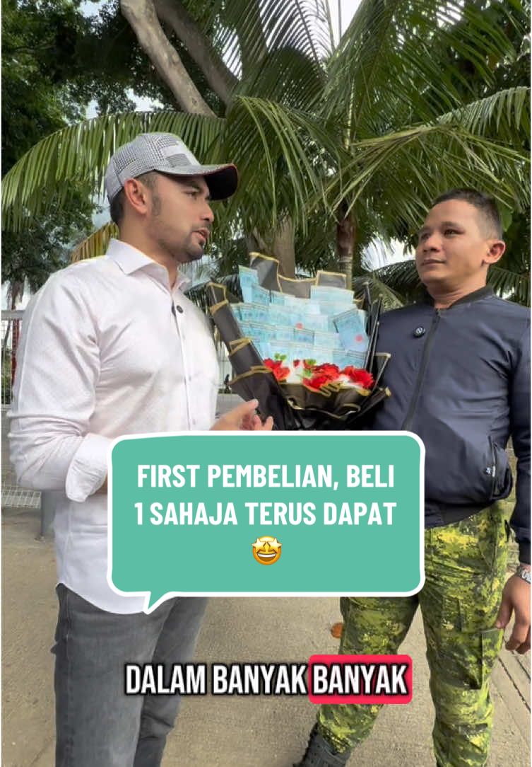 SAPE NAK MACAM ABANG WAN, BELI SEKALI TERUS DAPAT REZEKI WEH 🤩❗️. PERGI GRAB LAJU LAJU DEKAT SHOWCASE SEKARANG 😍 #bossyeen #kongsirezeki #follower #kongsibersama 
