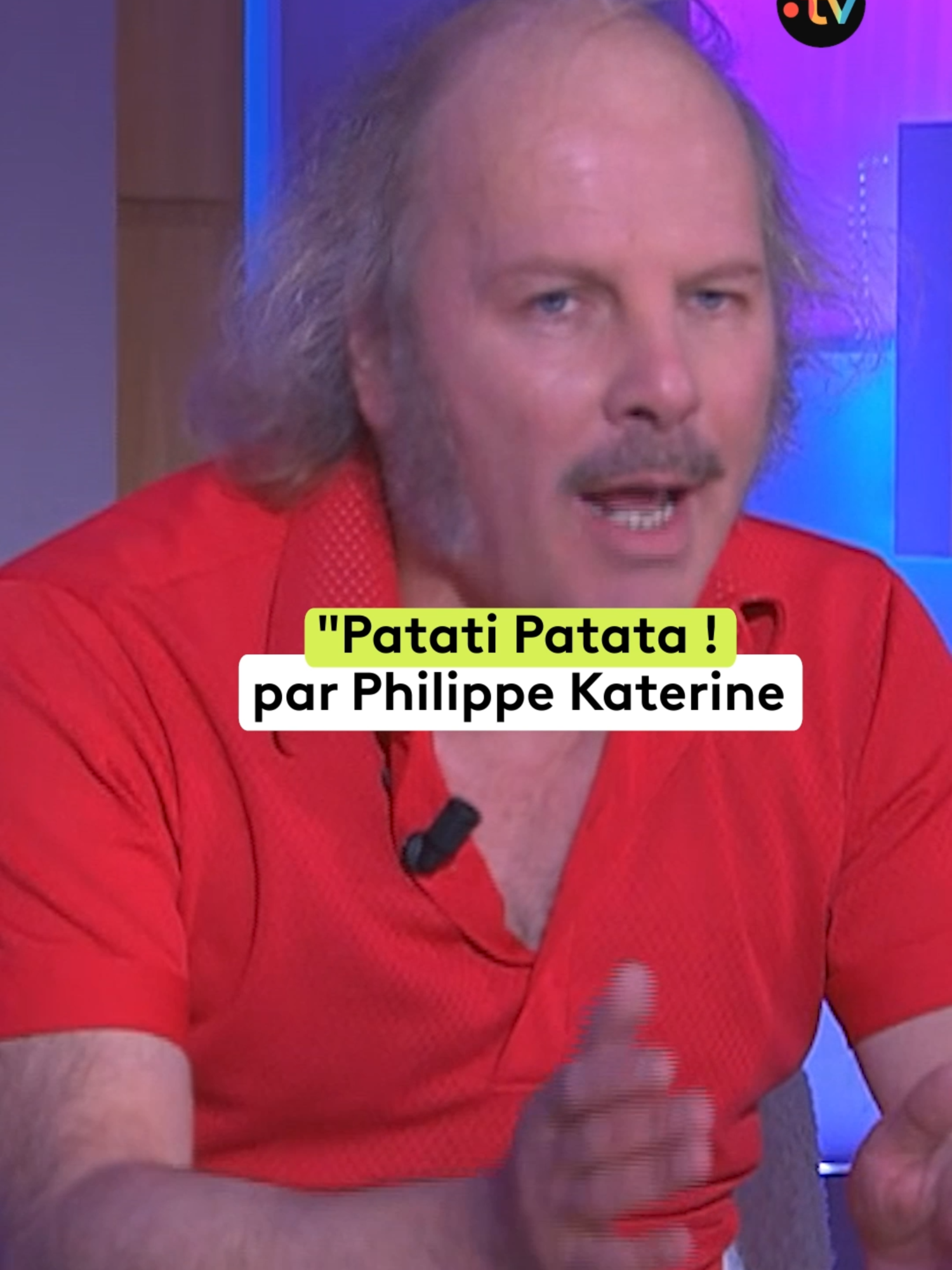 Philippe Katerine en avait gros sur le ❤️🤭 #humour #WTF #philippekaterine #PatatiPatata  #musique #chanson #raslebol