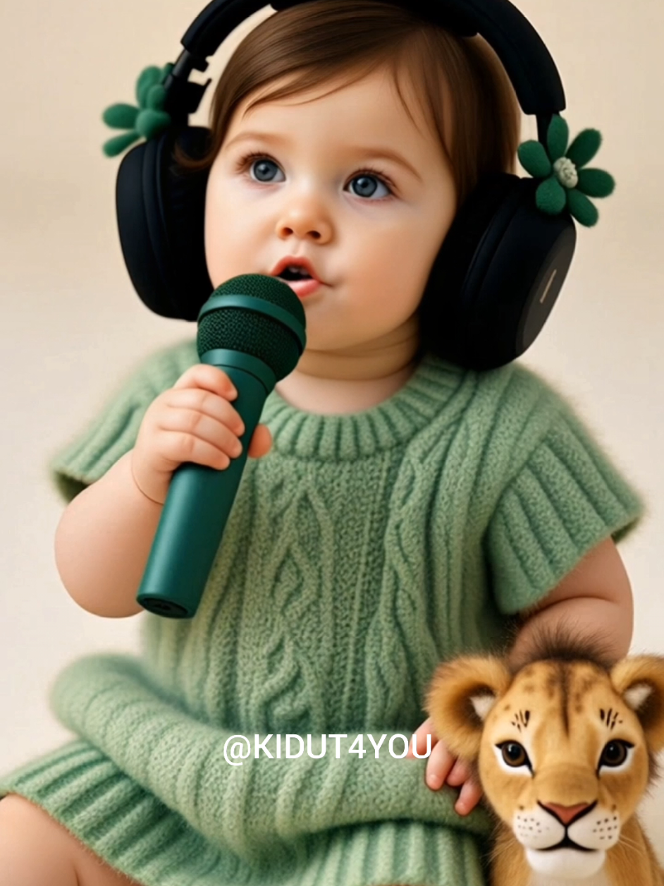 Pretty little baby #cutebaby #babysinging #prettylittlebaby #viralsong #ai 