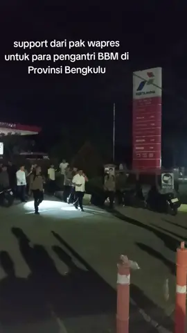 Terima kasih Support nya pak wapres @gibran_rakabuming      #Bengkulu #BBM #AntriBBM