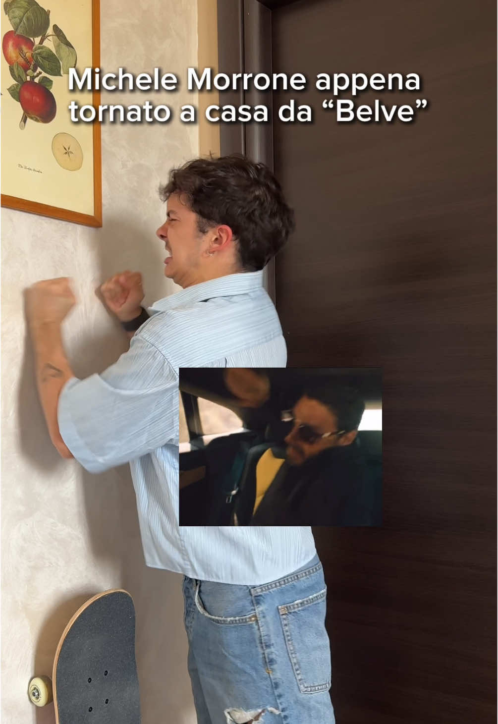 Tra Fabrizio Corona e lui chi vince per ego?  #MicheleMorrone #Belve #comedy 