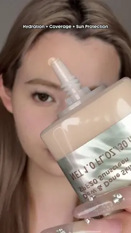 A moisturizer, SPF, and foundation all in one, this feels like a dream 🥰 ☁️ ID:73762165 #makeup #SmoothSkin #SkinSmoothing #MakeupTips #SHEGLAMSkinTint #SHEGLAM #SHEGLAMFoundation #sheglam