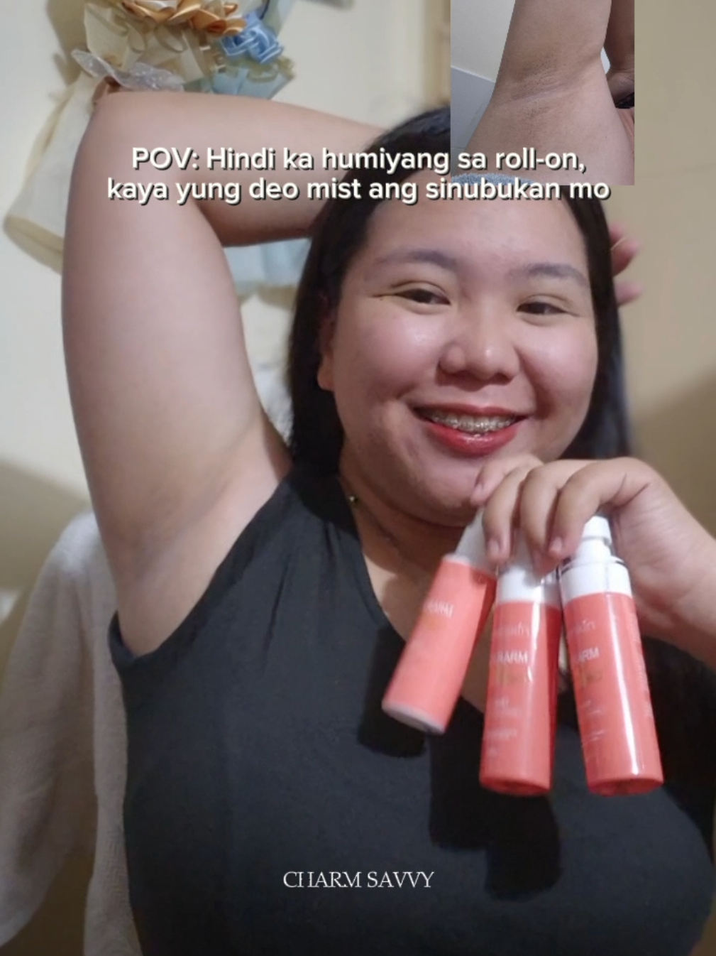 Hindi man singputi ng kili-kili ni Aldrick, pero okay na 'to. 😅 Kesa noon na sobrang visible talaga pagka dark ng ua ko. HAHA matagal-tagal din bago mag light ua ko. Consistency is the key talaga. ♡  Organic Skin Deodorant ♡ Disclaimer: Results vary depending on your skin type. Discontinue using if irritation occurs. #organicskin #organicskindeodorant #deodorant #antiperspirant #whitening #organicskinjapan 