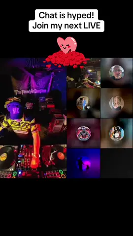 Sharing this moment when chat got hyped. Join us in the next LIVE!#tiktoklive #livehighlights #djbuch 