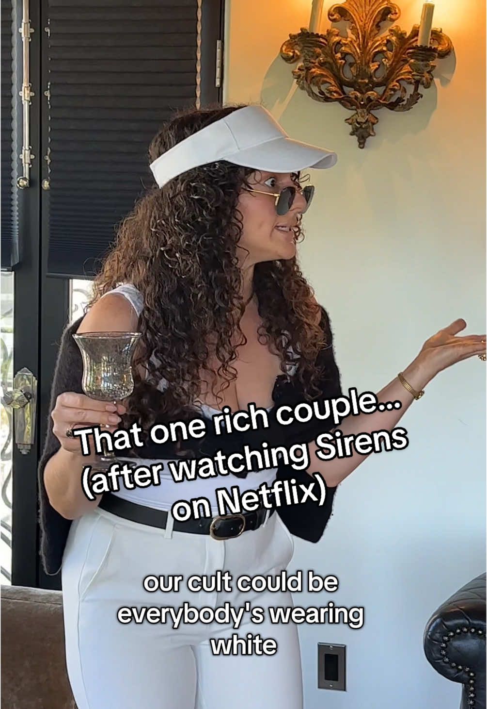 “Are we as rich as Julianne Moore is on Sirens?!” w/ @Aliki Watch Sirens on @Netflix #SIRENS #NetflixPartner