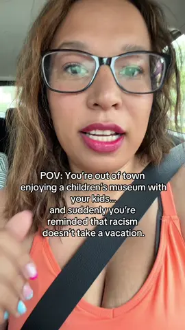 We went to a children’s museum while out of town, and unfortunately, we experienced something no child or parent should—racism. Sharing so more families feel seen, and more spaces can do better. #MotherhoodUnfiltered #RaisingWithLove #TeachTheNextGen 