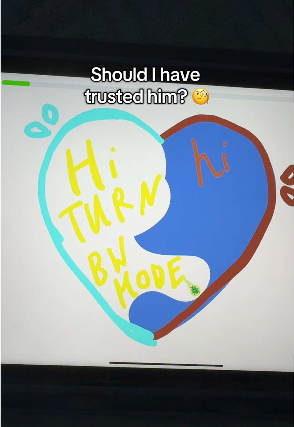 B&W challenge in ArtWorkout app 😳 #multiplayer #game #artworkout #digitalart #artistsoftiktok #artist #drawing