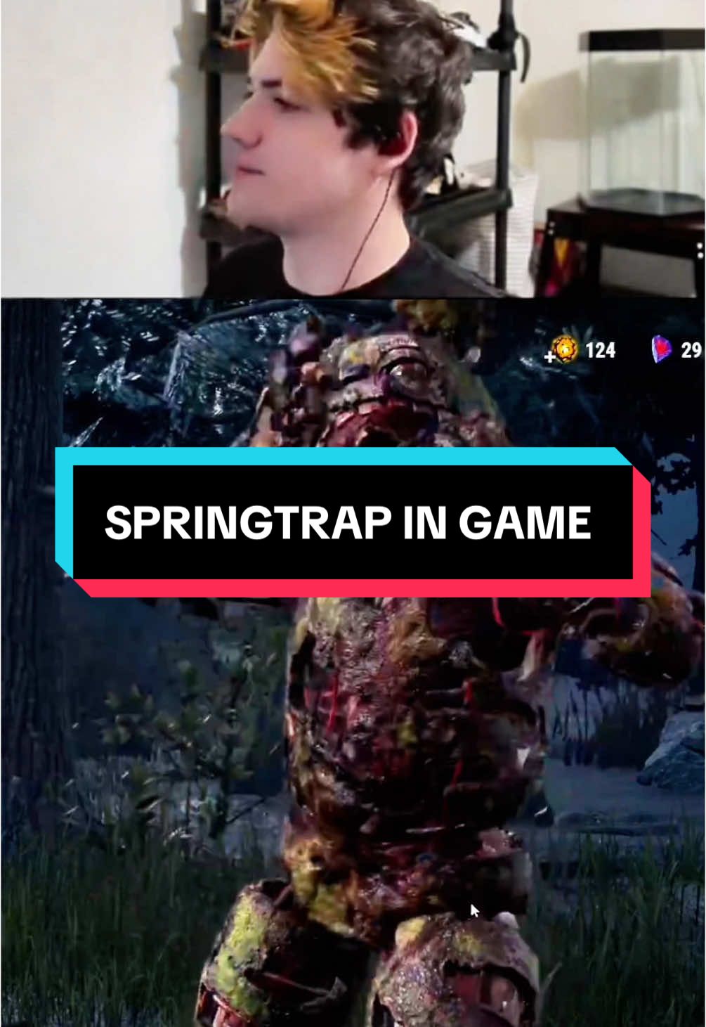 He looks so sick #thehappyslapper #dbd #deadbydaylight #fnaf #intothefog #intothefogdbd #fogwhisperer #springtrap 