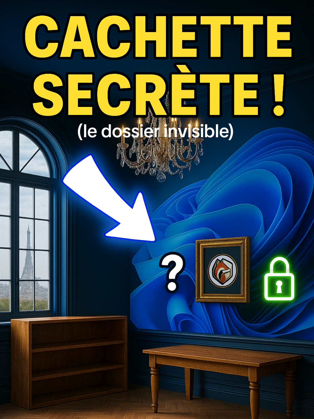 Windows t’empêche de créer un dossier sans nom… Mais avec l’astuce Alt + 255, tu peux insérer un caractère invisible. Ajoute une icône transparente, et ton dossier devient totalement invisible. Parfait pour protéger des fichiers quand tu prêtes ton PC à un ami, un collègue ou au boulot ! #windows #astucepc #vieprivée #pctips