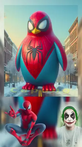 AVENGERS as PENGUIN 🔥 MARVEL & Dc #marvel #dc #avengers #penguin #penguins #videofunny #ai #aiart #fypage #fypシ゚ 