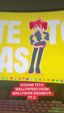 check out part 1 if you haven’t already 🫶🏻 you can get all wallpapers  on wallpaper engine,available on steam. #steam #wallpaperengine #wallpapers #livewallpapers #kasaneteto #kasane #teto #vocaloid #utauloid 