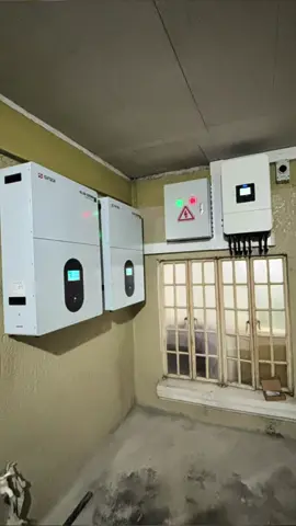 Solar set up ↘️8kw Hybrid system ➡️8kw deye hybrid inverter ➡️18pcs 620watts solar panel or 11,1KWP ➡️2pcs 220AH 51.2v Lifepo4 Battery total 440AH or 22,5KWH power storage. ➡️Complete safety device etc.     100% function & Commissioned For more details & inquiries contact @  Fb/messenger: Marjun Baybayon Cp/Viber ready: 09636697856 #luckysunworks #solarinstallation #freeenergy 