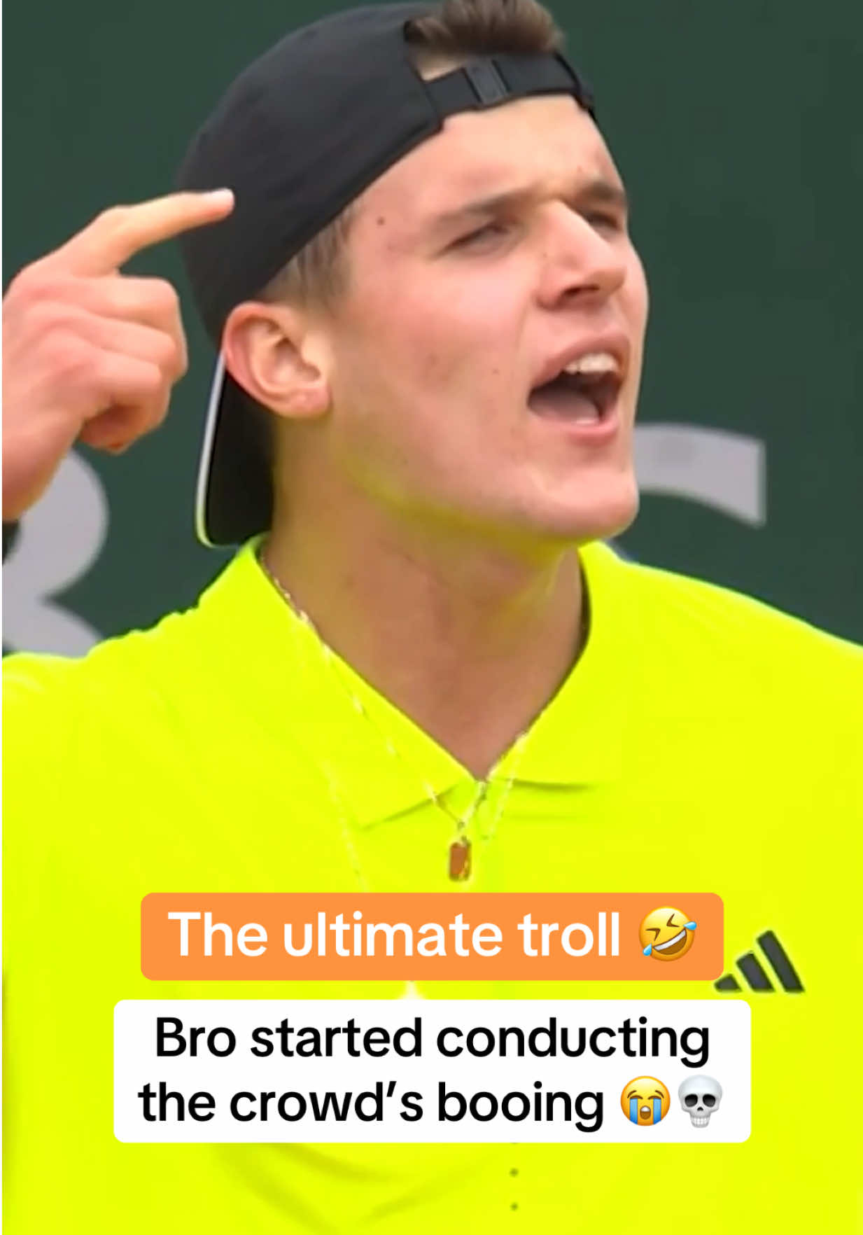 Jakub Mensik is savage 😭💀 @Roland-Garros #tennis #tennistiktok #rolandgarros #troll