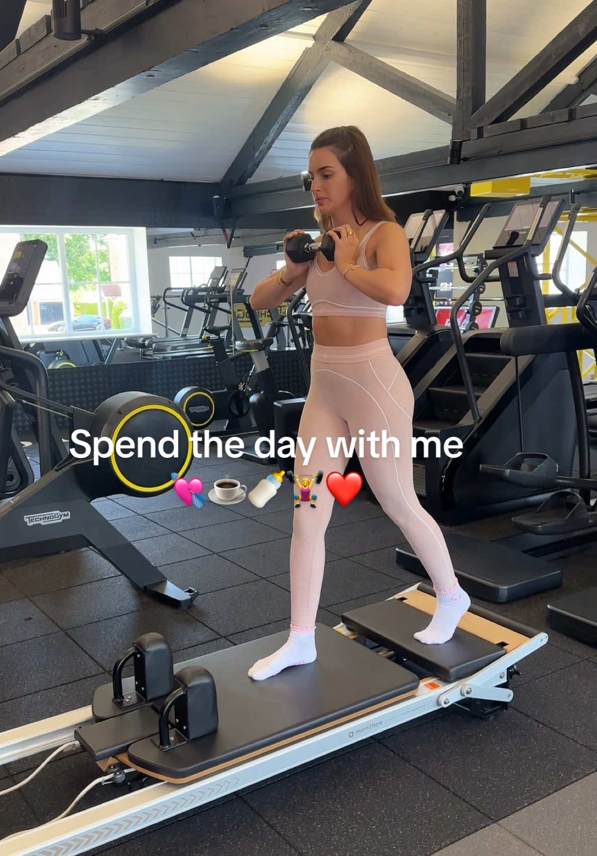Spend the day with me 💘✨🏋️‍♀️🍼☕️⚽️ #Vlog #chatty #dayvlog #chattyvlog #momvlog #momtok #babytiktok #morningroutine 