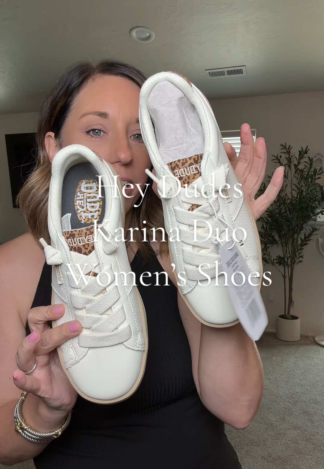 I am in love with these women’s Hey Dude shoes! @HeyDude #heydudeshoes #shoes #womensshoes #sliponshoes #tiktokshopcreatorpicks 