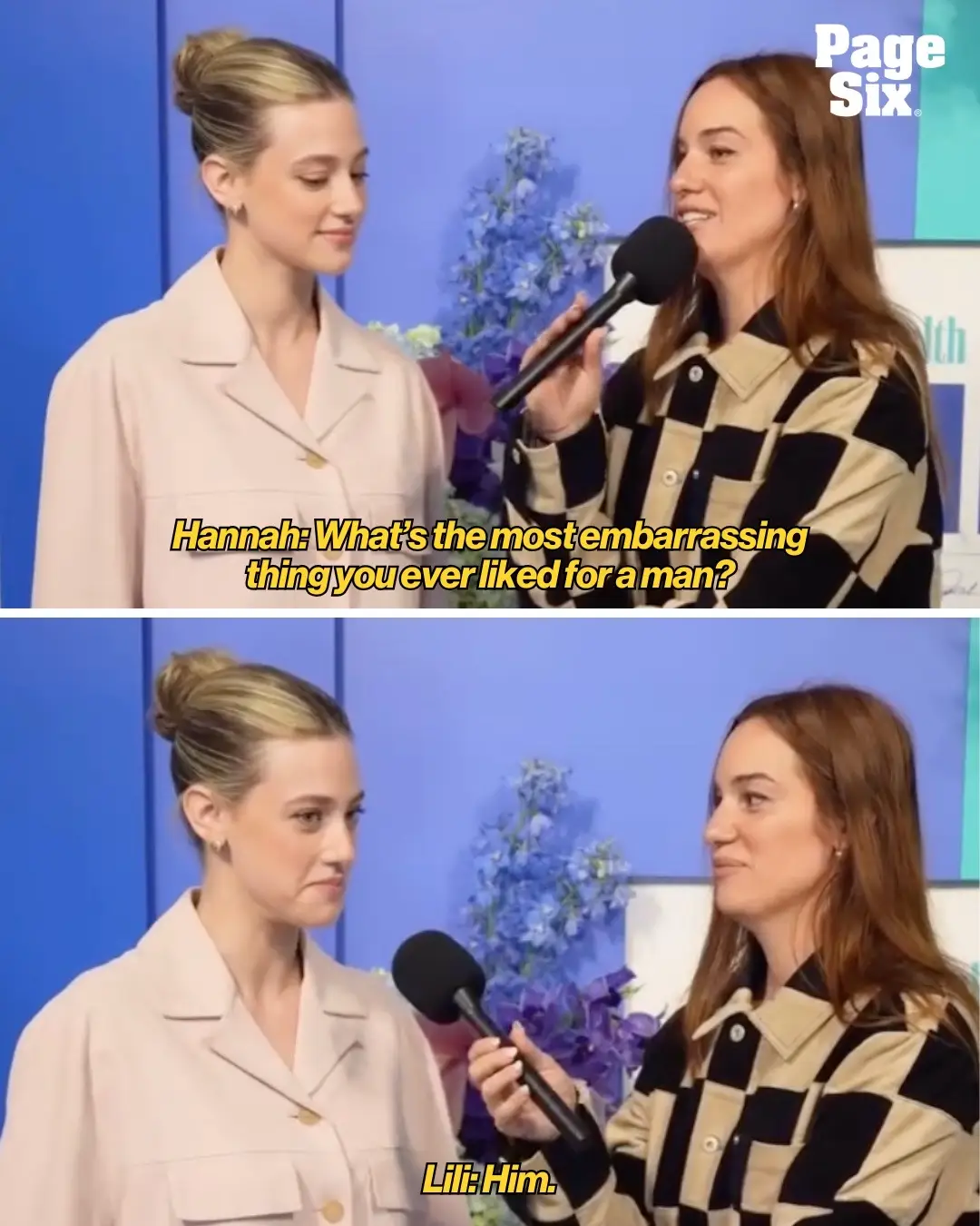 The way Lili didn't even have to think about her response 😂💀 📸: Hannah Berner/Instagram