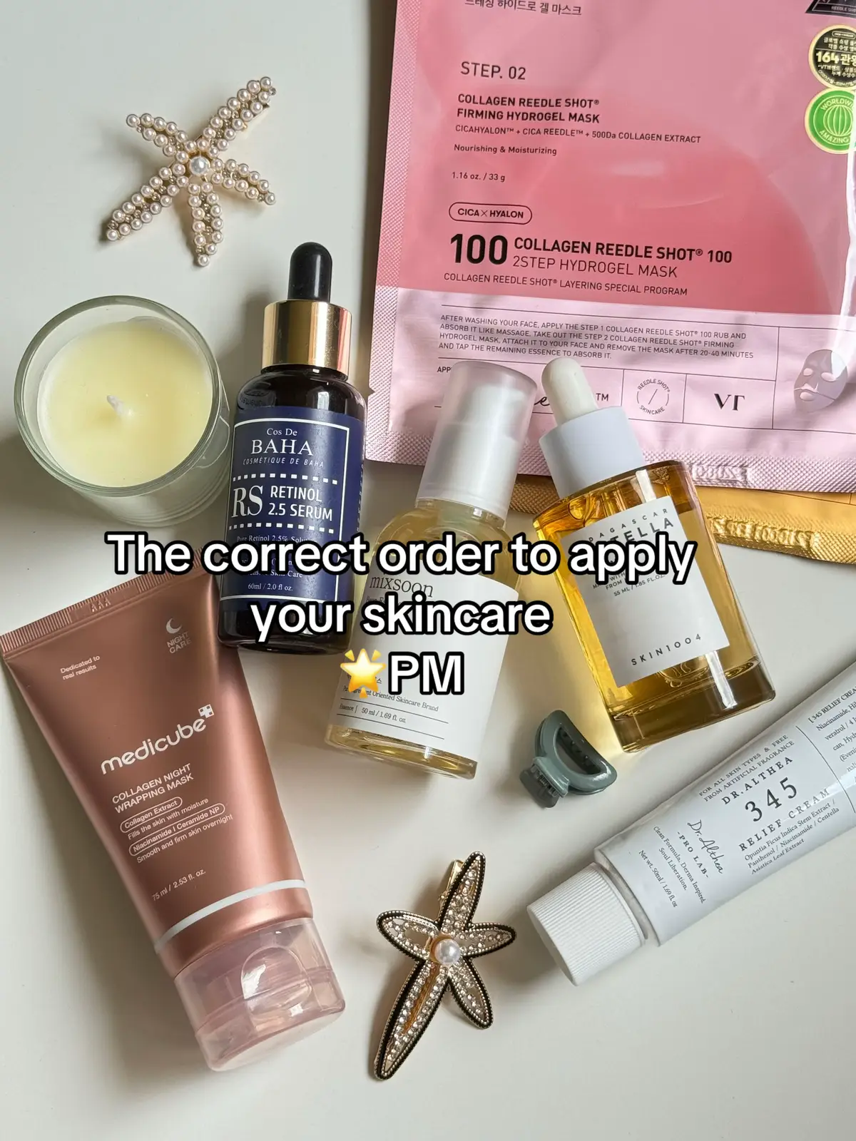 Yesstyle code: MONESE5 #koreanskincare #koreanserum #serums #skincareroutinetips #pmroutine #skincare #summerskincare #glassskin #retinol #dryskin #skincaretips 