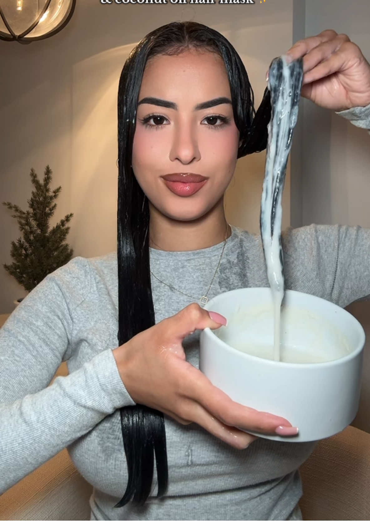 Super refreshing, repairing hair mask for damaged, dry hair! Try this hair mask for soft, shinier hair! Def my fav mask rn ✨  Products used: @NEQI Hair  Repair Reveal hair mask -flaxseed -aloe vera -coconut oil #creatorsearchinsights #hairtok #hairgrowthtips #naturalremedies #hairtiktoks #healthyhair #longhair #fyp #aloevera #flaxseed #hairtips #hairmask #coconutoil #neqi #fypシ 