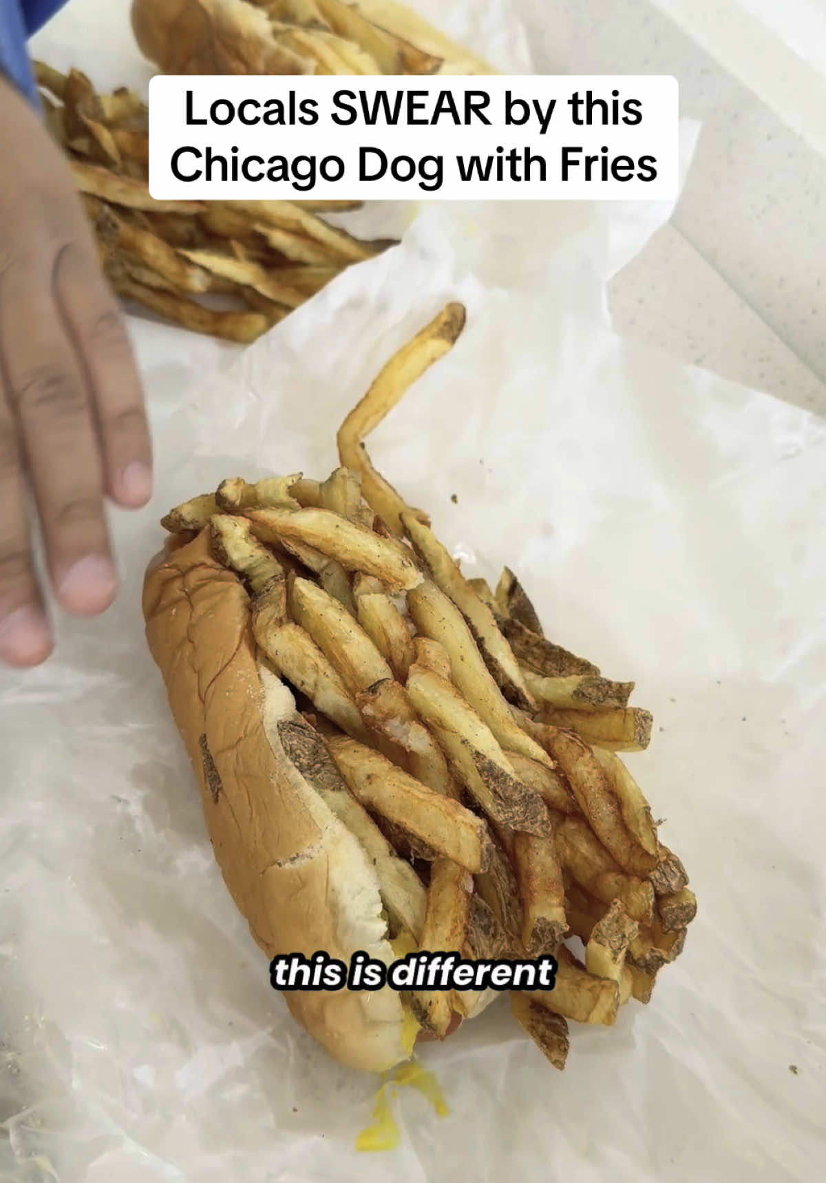 Our @Reach pulled up to Gene and Jude’s in Chicago like it was a rite of passage. 🌭  No ketchup. No seats. No frills. Just a Vienna beef dog with the snap of Thanos buried in fries like it owes someone money. 🫰🏼🍟  They’ve been doing it this way since 1946 and haven’t blinked once. It’s greasy, salty, unapologetic Chicago in a bun. Would I go back? Absolutely. Would I bring ketchup next time? Not unless I wanna ruin perfection. 🙌🏼 #geneandjudes #chicago #hotdog 