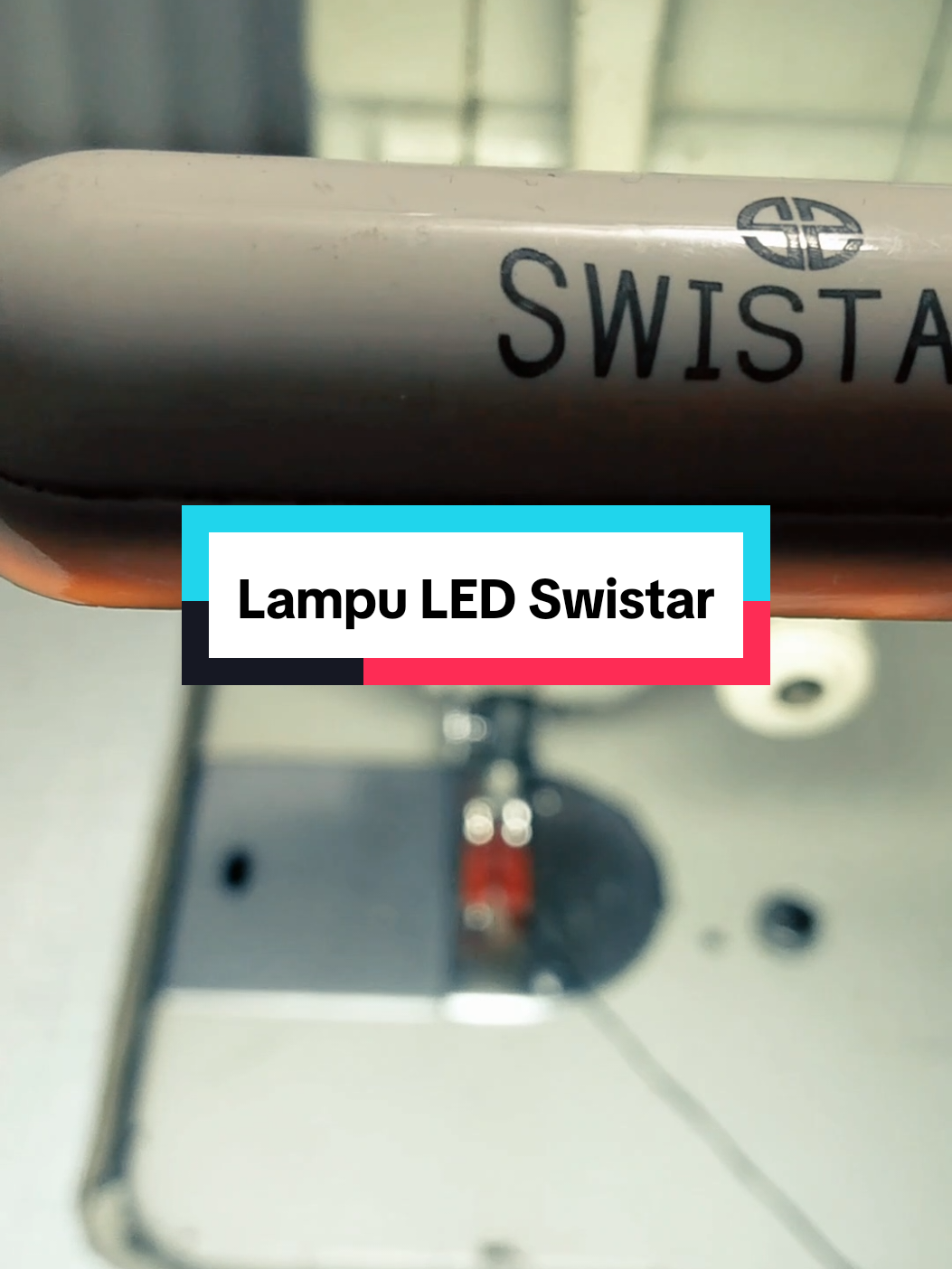 Lampu led magnet Swistar, cocok untuk penerangan area jahitan, atau kebutuhan lain. #perlengkapanjahit #alatjahit #lampujahit #lampuledjahit #lampuledmagnet 