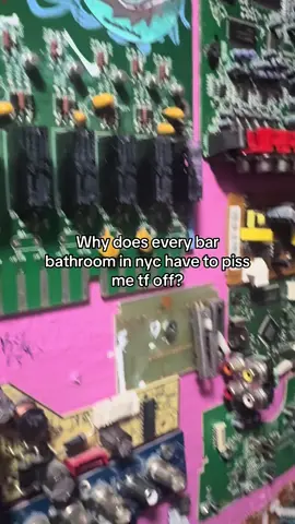 Every single nyc bar bathroom is ridiculous 