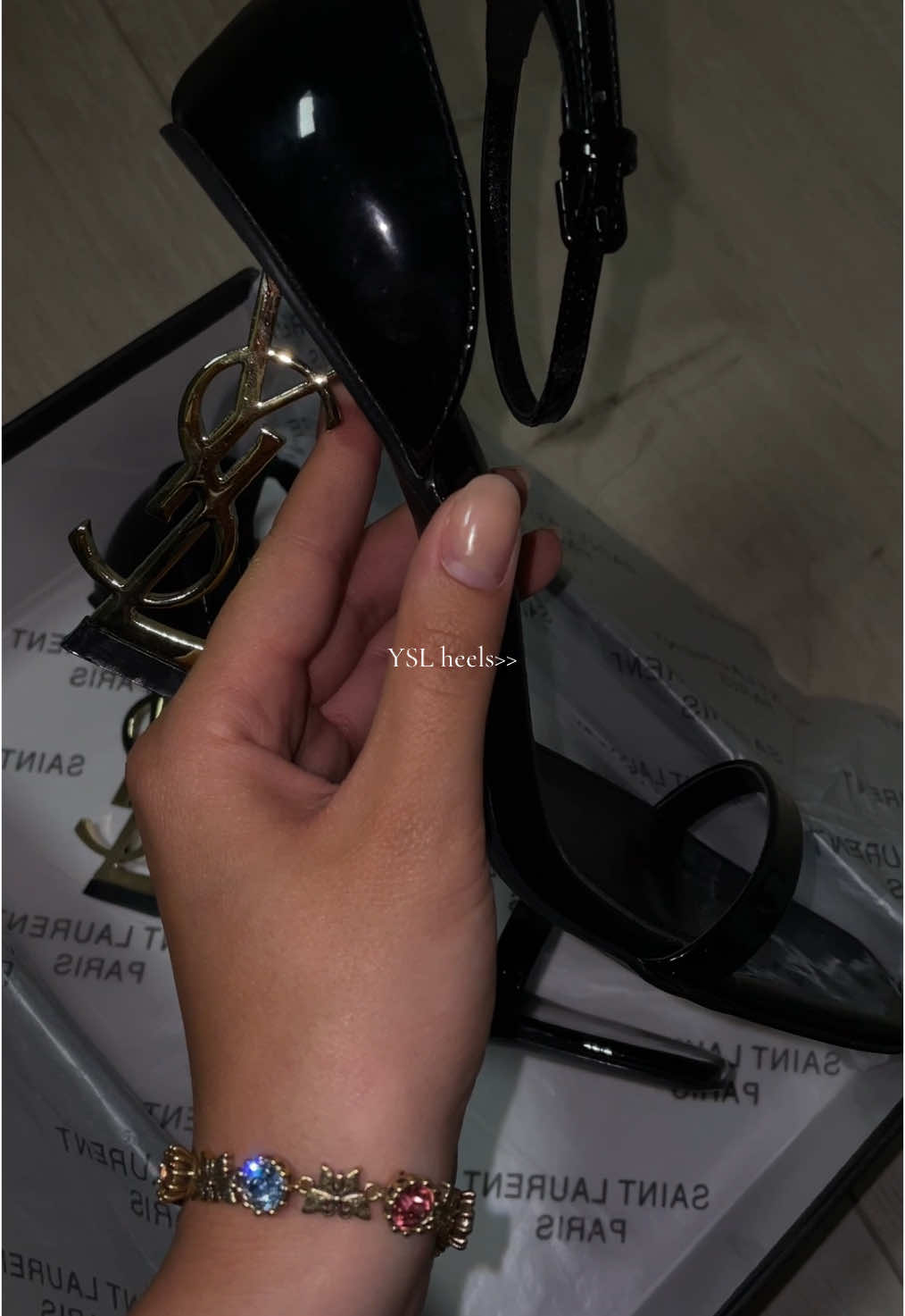 Heels and bracelet link in bio💋 💋@Goatgot-Official @Goatgotofficial888 @Goatgot_Official888 ig: blknazraa #yslheels #heels #fyp #viral #outfitinspo #GOATGOT #Goatgot ad www.lyrive.com